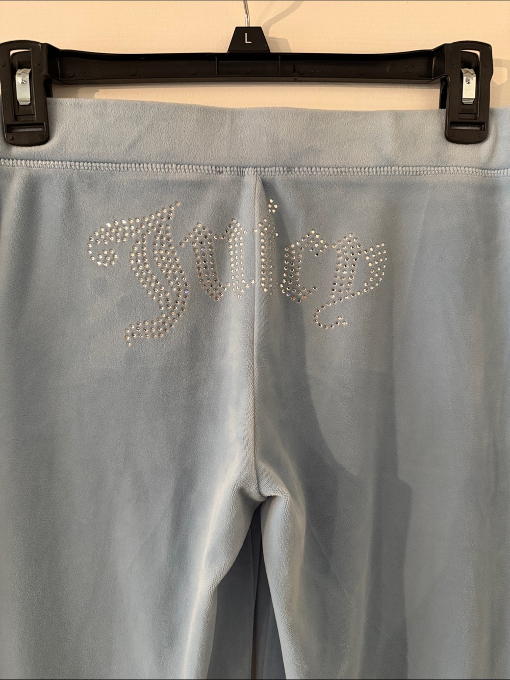 Juicy Couture Light Blue Velour Track Suit - Picture 3 of 11